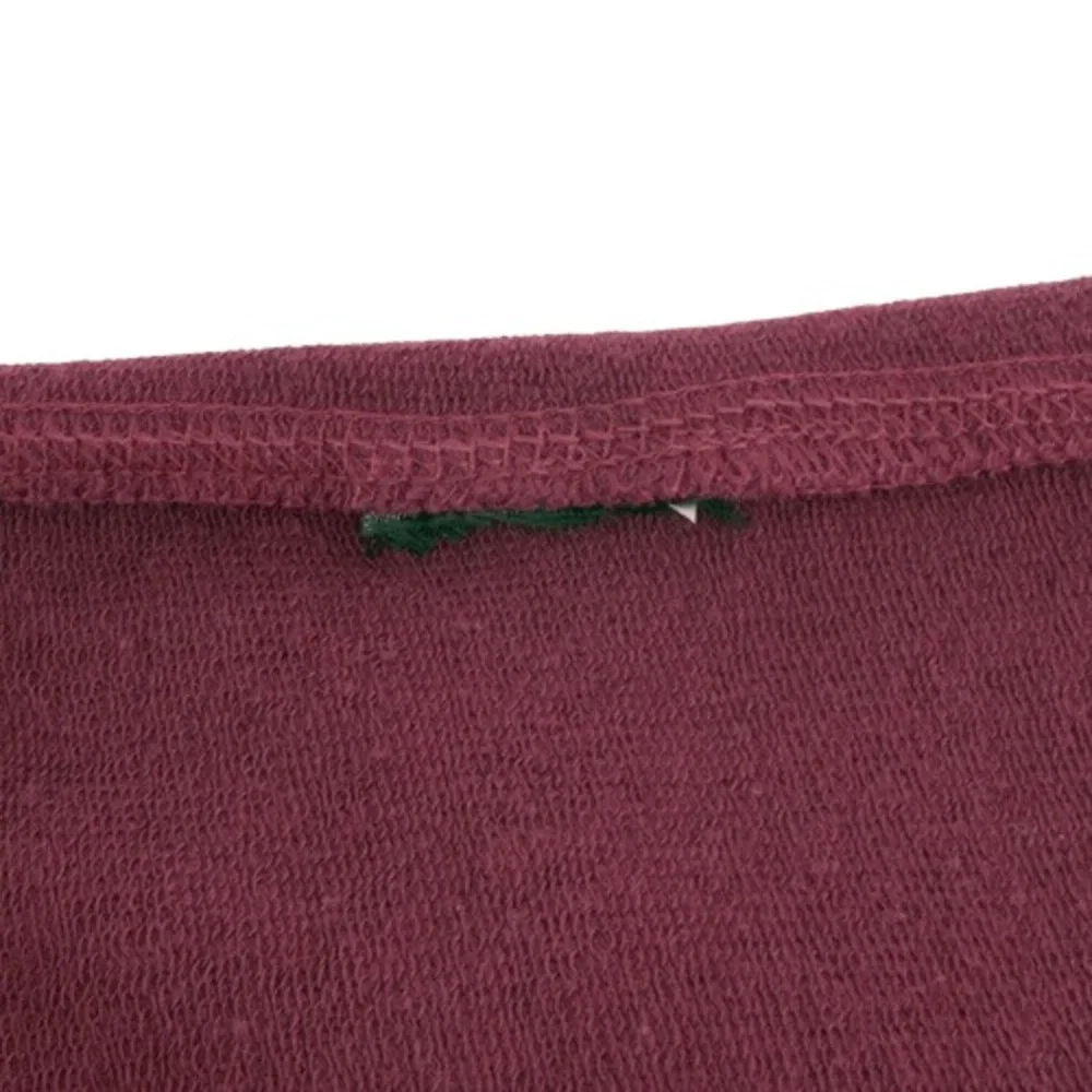 The‎ North Face Terry Hoodie Port Red Pullover Sweatshirt Men's Large